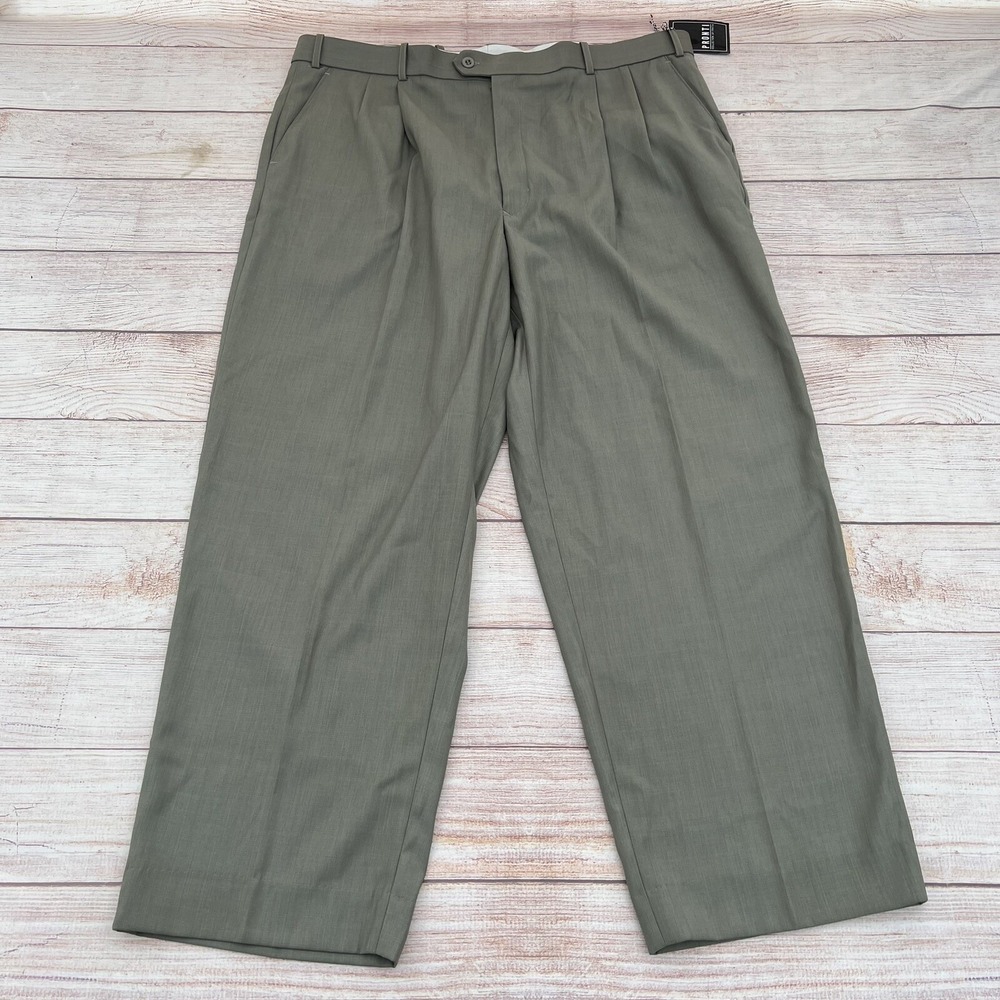 PRONTI Collection by Phita Light Gray Dress Trouser Men's Size 42